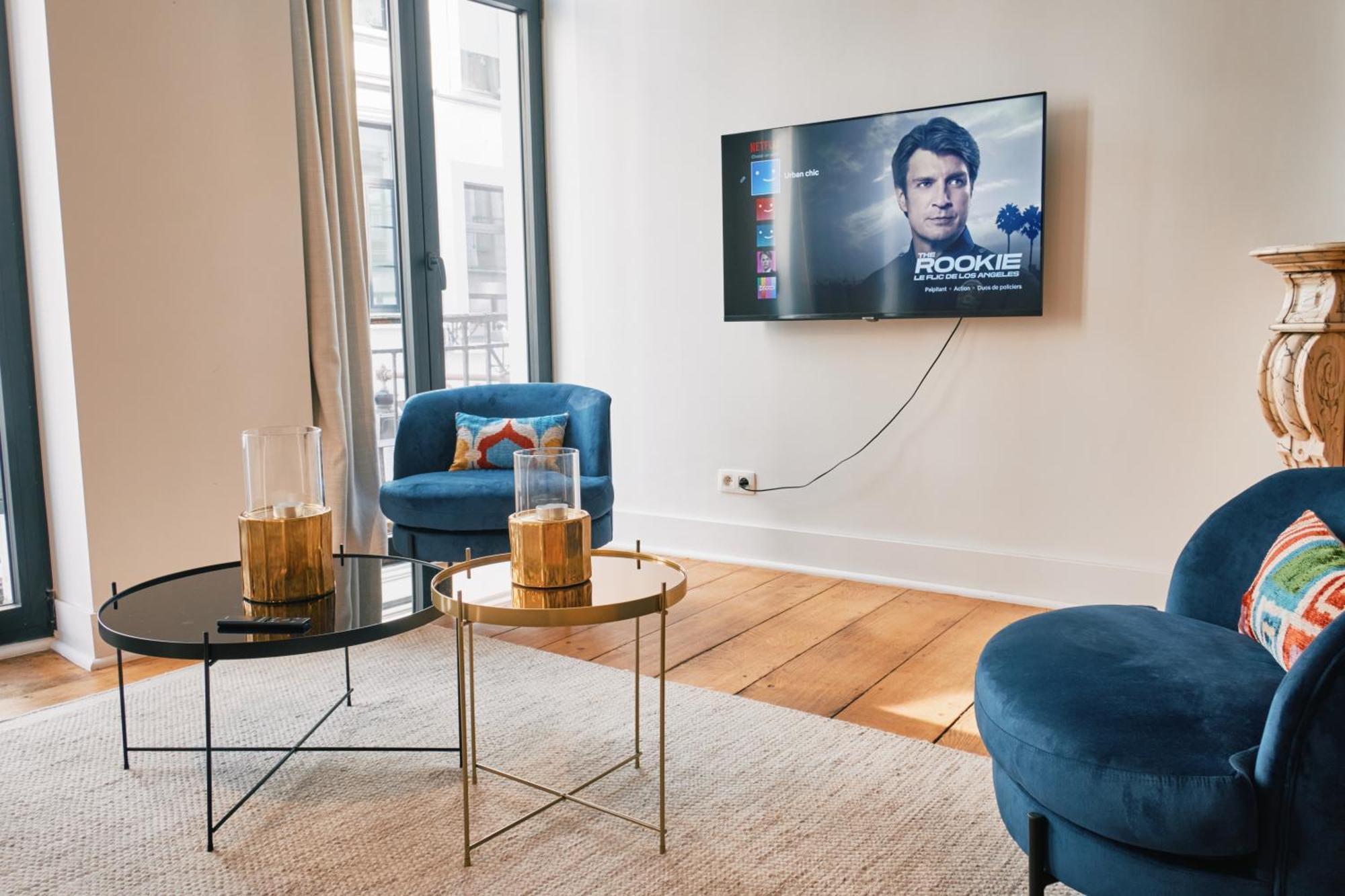 Urbanchic Appartement Elegance Hyper Centre เลียจ ภายนอก รูปภาพ