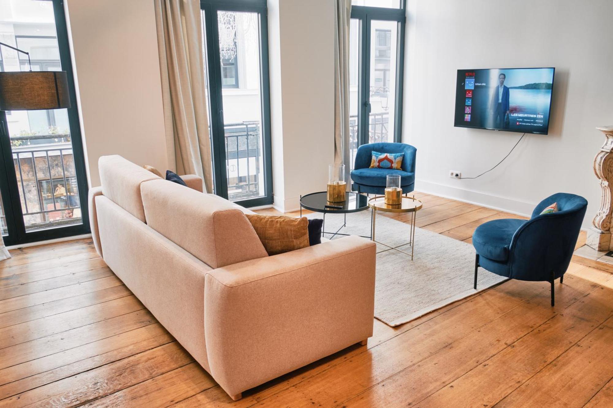 Urbanchic Appartement Elegance Hyper Centre เลียจ ภายนอก รูปภาพ