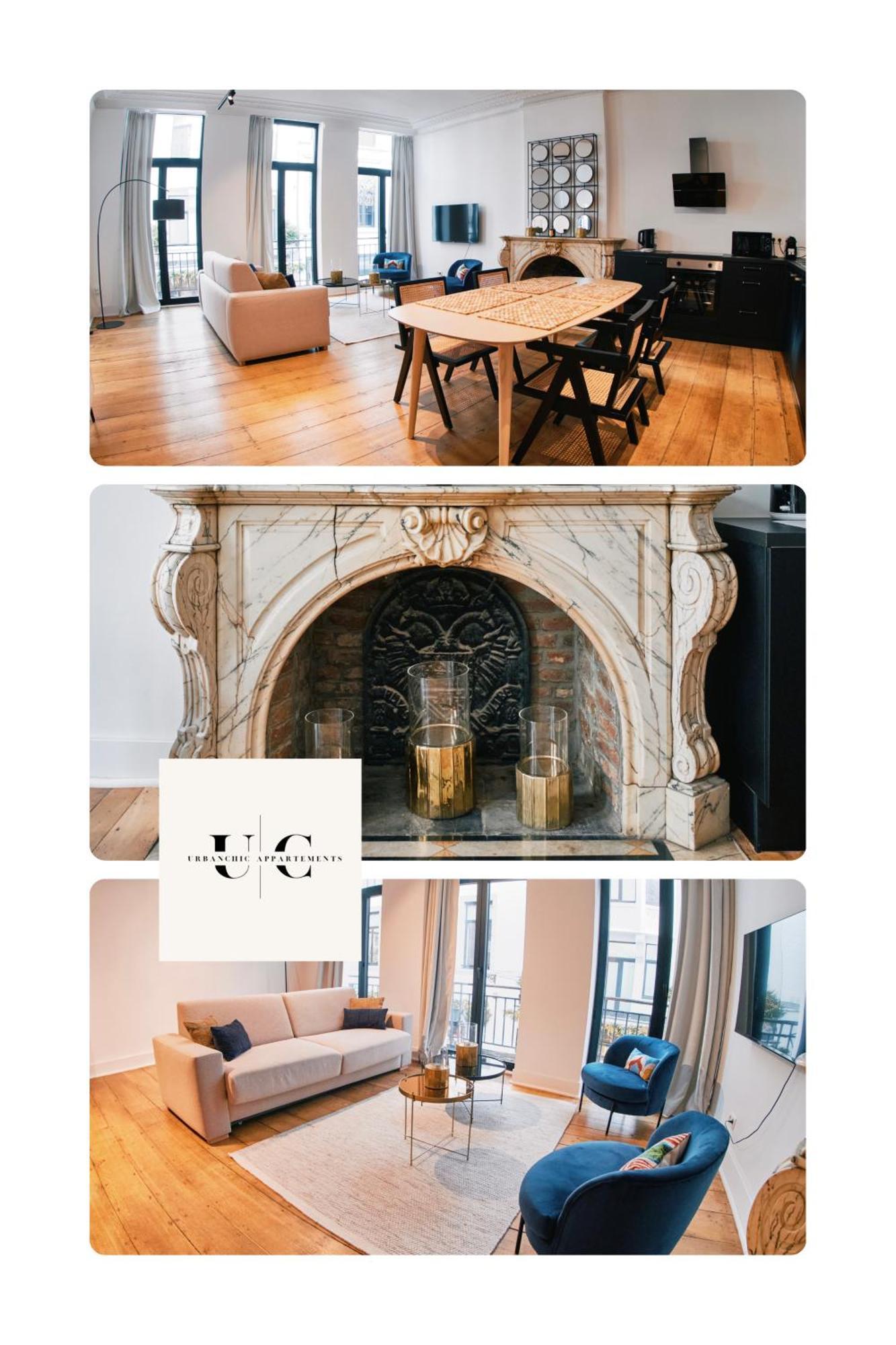 Urbanchic Appartement Elegance Hyper Centre เลียจ ภายนอก รูปภาพ